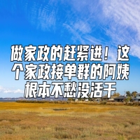 做家政的赶紧进！这个家政接单群的阿姨根本不愁没活干